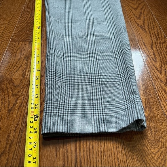 Aritzia Wilfred High-Waisted Jallade Tie Trouser Pant Black/White/Gray - Sz 4 - Picture 13 of 14